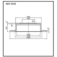 ADC 0330 Allied Nippon Гидравлические цилиндры