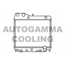 103815 AUTOGAMMA Радиатор, охлаждение двигателя
