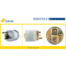 SSO15113.0 SANDO Тяговое реле, стартер