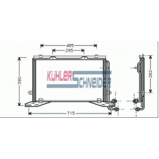 0322101 KUHLER SCHNEIDER Конденсатор, кондиционер