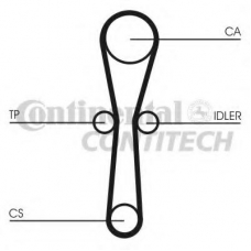 CT1041K1 CONTITECH Комплект ремня грм