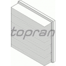 100 117 TOPRAN Воздушный фильтр