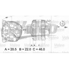 437436 VALEO Генератор