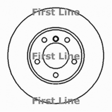 FBD1003 FIRST LINE Тормозной диск