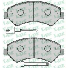 05P1288 LPR Комплект тормозных колодок, дисковый тормоз