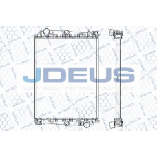 108M04B JDEUS Радиатор, охлаждение двигателя