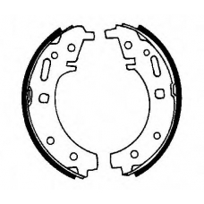 BS964 QUINTON HAZELL Комплект тормозных колодок