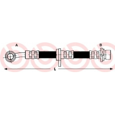 T 28 063 BREMBO Тормозной шланг