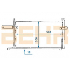 7401497 BEHR Condenser