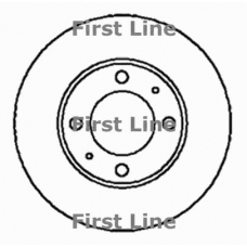 FBD808 FIRST LINE Тормозной диск
