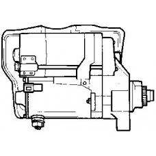 8EA 726 462-001 HELLA Стартер