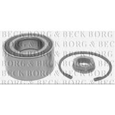 BWK1154 BORG & BECK Комплект подшипника ступицы колеса