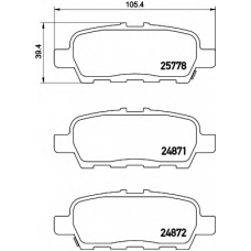 8DB 355 020-401 HELLA Комплект тормозных колодок, дисковый тормоз