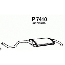 P7410 FENNO Глушитель выхлопных газов конечный