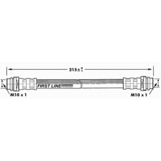 FBH6901 FIRST LINE Тормозной шланг