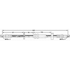 FBH6094 FIRST LINE Тормозной шланг