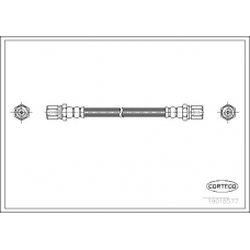19018577 CORTECO Тормозной шланг