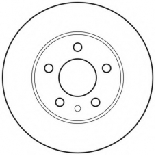 562705BC BENDIX Тормозной диск