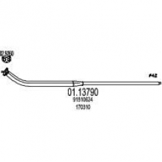 01.13790 MTS Труба выхлопного газа