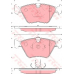 GDB1619 TRW Комплект тормозных колодок, дисковый тормоз