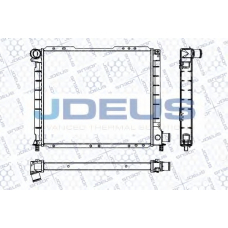 RA0110280 JDEUS Радиатор, охлаждение двигателя