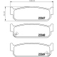 8DB 355 011-111<br />HELLA PAGID