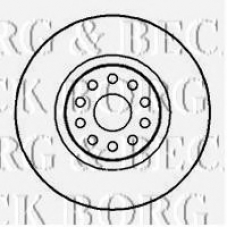 BBD4126 BORG & BECK Тормозной диск