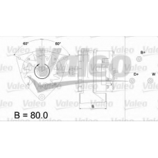 436432 VALEO Генератор