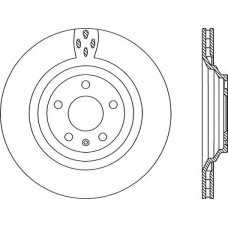 BDR2201.20 OPEN PARTS Тормозной диск