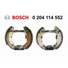 0 204 114 552 BOSCH Комплект тормозных колодок