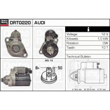 DRT0220 DELCO REMY Стартер