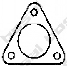 256-006 BOSAL Прокладка, труба выхлопного газа
