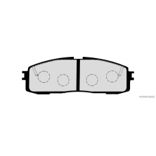 J3612006 HERTH+BUSS JAKOPARTS Комплект тормозных колодок, дисковый тормоз
