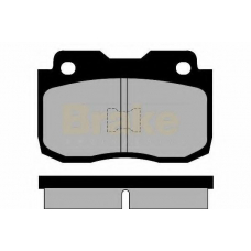 PA414 BRAKE ENGINEERING Комплект тормозных колодок, дисковый тормоз