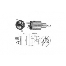 ZM2573 ERA Тяговое реле, стартер