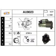 AU9023 SNRA Стартер