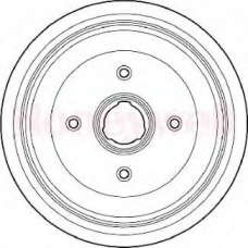 329229B BENDIX Тормозной барабан