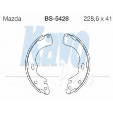 BS-5428 KAVO PARTS Комплект тормозных колодок