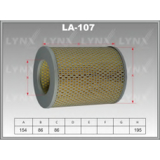LA-107 LYNX Фильтр воздушный