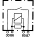 4RA 007 791-011 HELLA Реле, рабочий ток; Реле, система очистки фар; Реле