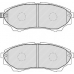 FDB1817 FERODO Комплект тормозных колодок, дисковый тормоз