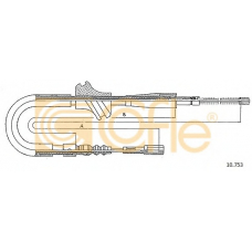 10.753 COFLE Трос, стояночная тормозная система