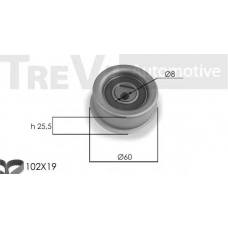 SK3041D SK Комплект ремня грм