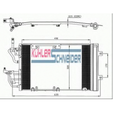 0620321 KUHLER SCHNEIDER Конденсатор, кондиционер