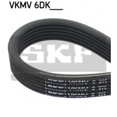 VKMV 6DK1836 SKF Поликлиновой ремень