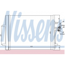 940088 NISSENS Конденсатор, кондиционер
