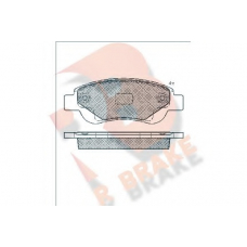 RB1702 R BRAKE Комплект тормозных колодок, дисковый тормоз