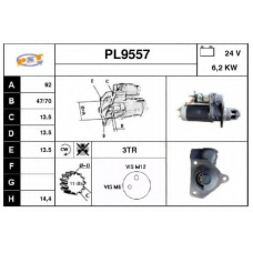 PL9557 SNRA Стартер