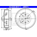 24.0222-8017.1 ATE Тормозной барабан