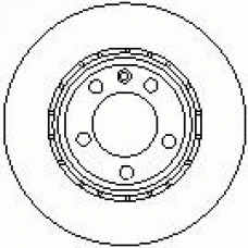 6682 10 KAWE Тормозной диск